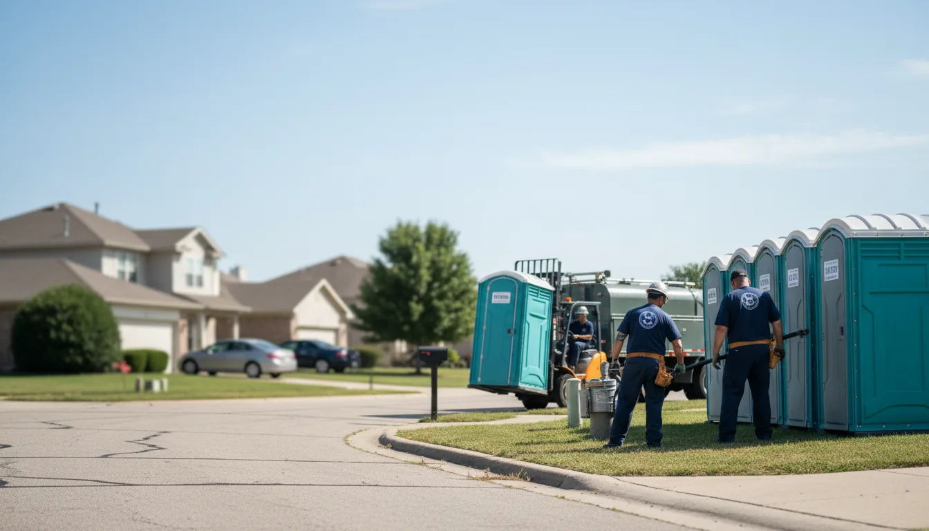 Porta Potty Rental in Meridian, TX near me